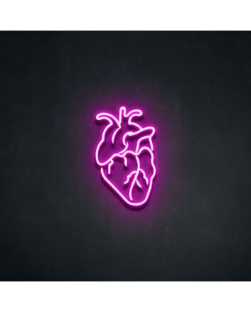 Human Heart Neon Sign for Unique Decor