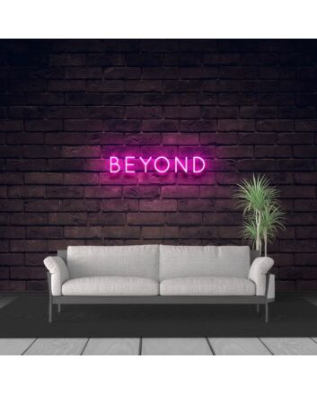 Beyond Neon Sign for Futuristic Spaces