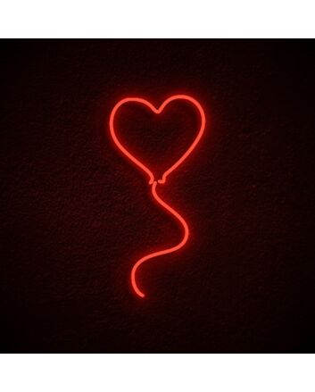 Love Balloon Neon Sign for Fun Romantic Decor