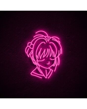 Sakura Kinomoto Neon Sign for Anime Lovers