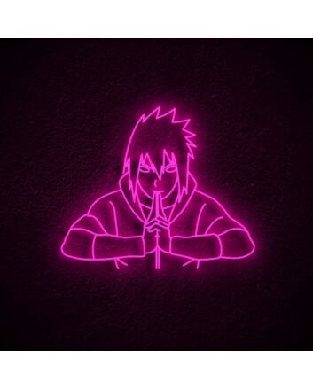 Sasuke Neon Sign V2 for Naruto Fans and Anime Decor