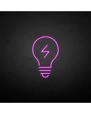 &#39;Bulb2&#39; neon sign