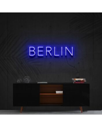 Berlin Neon Sign for Travel Lovers