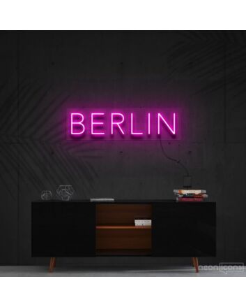 Berlin Neon Sign for Travel Lovers