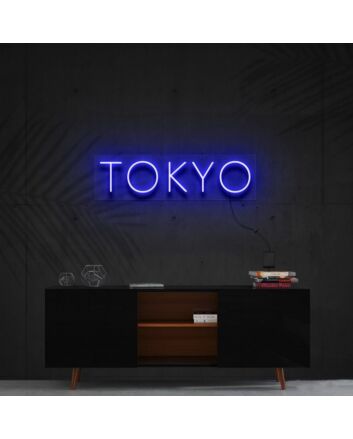 Tokyo Neon Sign for Travel Lovers and Urban Decor