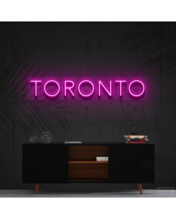 Toronto Neon Sign for Travel Lovers