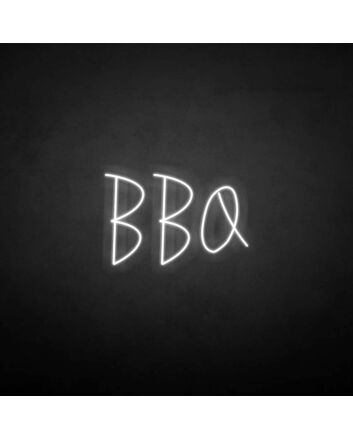 &#39;BBQ&#39; neon sign