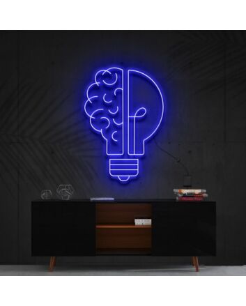 Lightbulb Moment Neon Sign for Creative Spaces