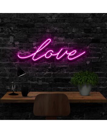 Love Neon Sign for Romantic Settings