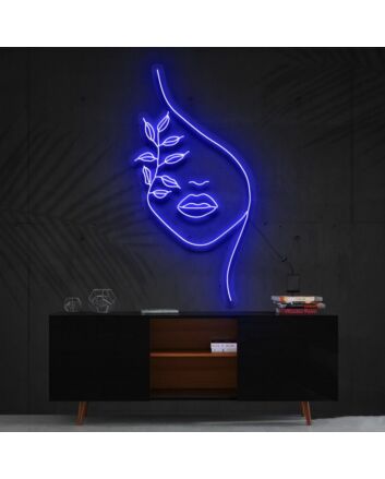 Mother Nature Neon Sign for Nature Themed Decor