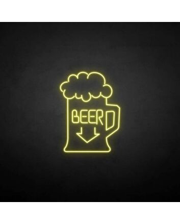 Customize &#39;BEER&#39; neon sign