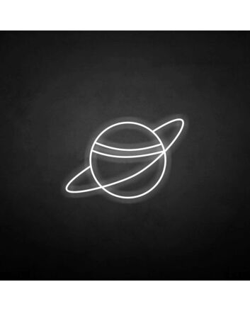 &#39;Planet&#39; neon sign