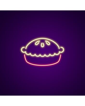 Pie Neon Sign for Kitchens and Food Lovers