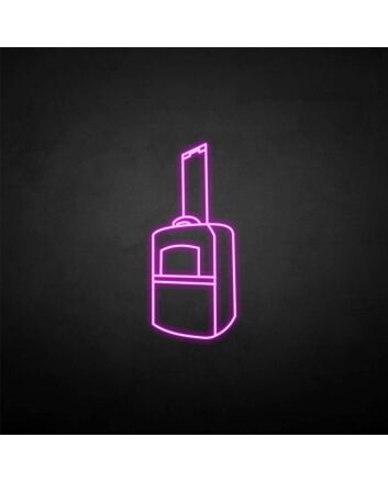 &#39;suitcase&#39; neon sign