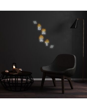 Zart Neon Sign for Artistic Spaces