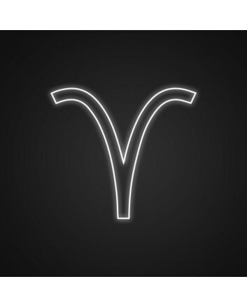 Aries Neon Sign for Horoscope Enthusiasts