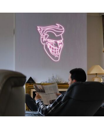 Joker Neon Sign for Bold and Edgy Decor