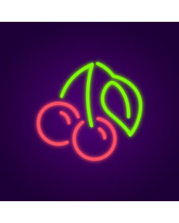 Cherrys Neon Sign for Playful Decor