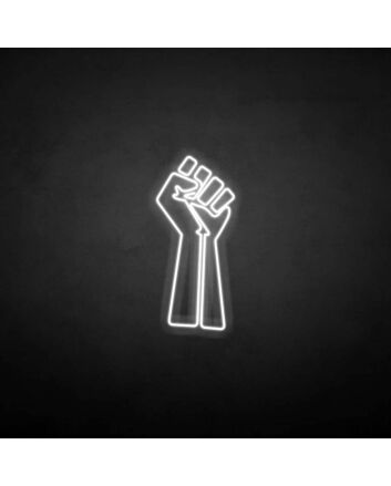 Fighting&#39; neon sign