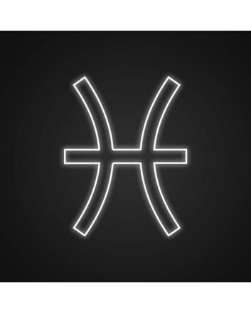 Pisces Neon Sign for Horoscope Lovers