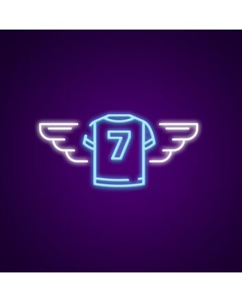 Jersey Neon Sign for Sports Enthusiasts