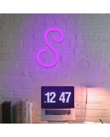 Letter S Neon Sign for Custom Signage