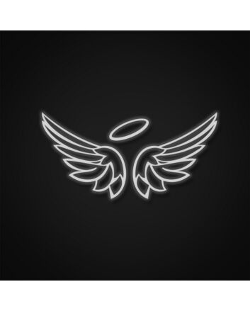 Angel Wings Sign Neon Sign for Heavenly Decor