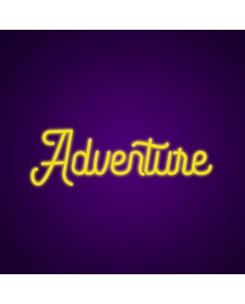 Adventure Neon Sign for Explorers