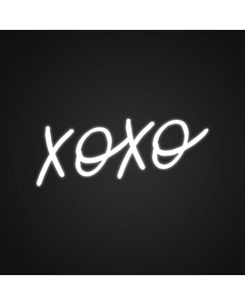Xoxo Custom Neon Sign v2 Show your love with this xoxo sign