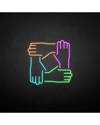 &#39;Solidarity&#39; neon sign