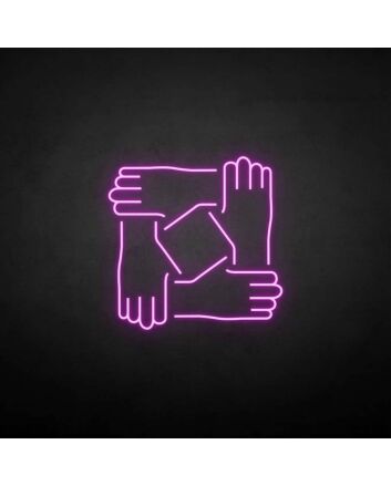 &#39;Solidarity&#39; neon sign