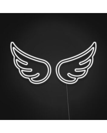 Angel Wings Neon Sign Add a touch of angelic beauty to your space