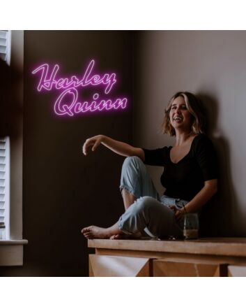 Harley Quinn Neon Sign Perfect for comic book fans