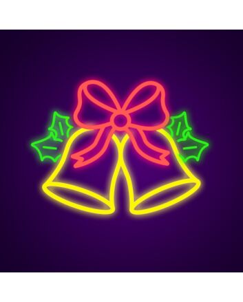 Jingle Bells Neon Sign Perfect for holiday decorations