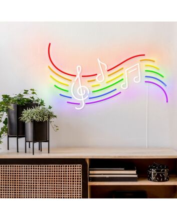 Musical Notes Neon Sign Great for music lovers and studios