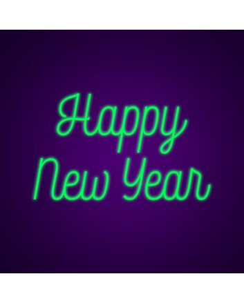 Happy New Year Neon Sign Ring in the new year with this festive sign