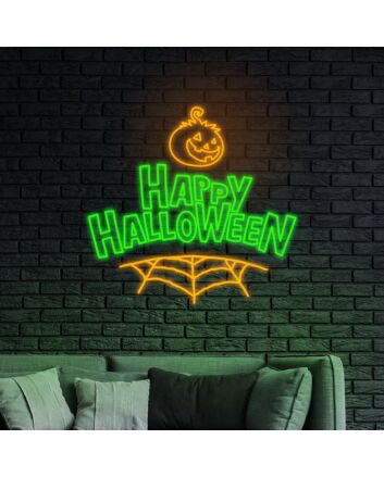 Happy Halloween Neon Sign Light up your Halloween party