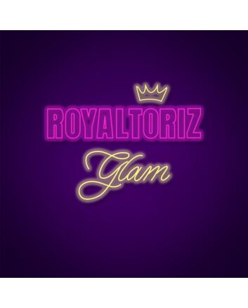 Royal Toriz Glam Neon Sign Add a touch of glamour to your space