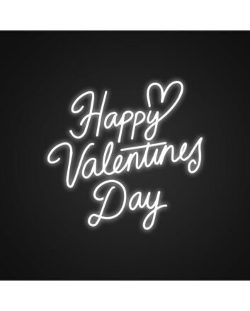 Happy Valentines Day Neon Sign Celebrate love in style