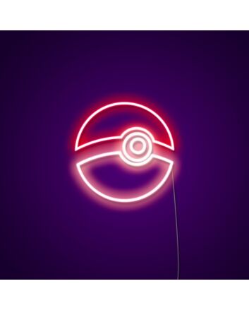 Pokeball Neon Sign Perfect for Anime fans