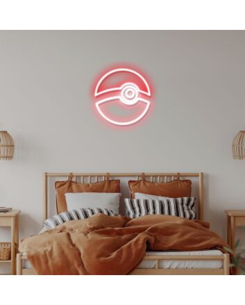 Pokeball Neon Sign Perfect for Anime fans