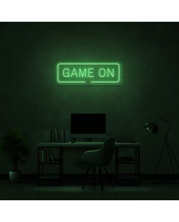 Game On Neon Sign Perfect for game rooms and sports enthusiasts