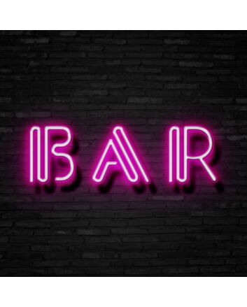 Bar Neon Sign Ideal for bars and social spaces
