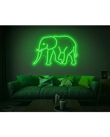 Elephant LED Neon Sign