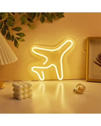 Upgrade Your Space: Airliner LED Neon Sign For Wall Perfect for Home Decor, Office Ambiance, and Bar Aesthetics.