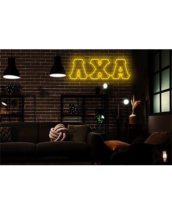 Lambda Chi Alpha (ΛΧΑ) LED Neon Sign Fraternity House, Dorm & Game Room Decor