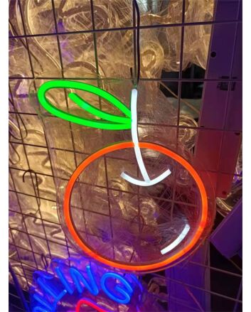 Brighten Up Your Space: Apple LED Neon Sign for Home Decor, Offices, Stores, Bars, and Festive Celebrations