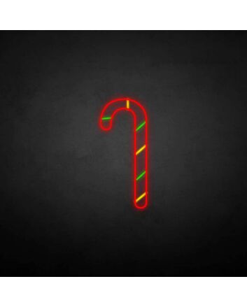 Marry Christmas Candy Cane Neon Sign