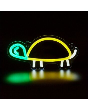 Brighten Your Space with Backboard Turtle LED Neon Light: Perfect for Home Decor, Office Ambiance, and Bar Settings