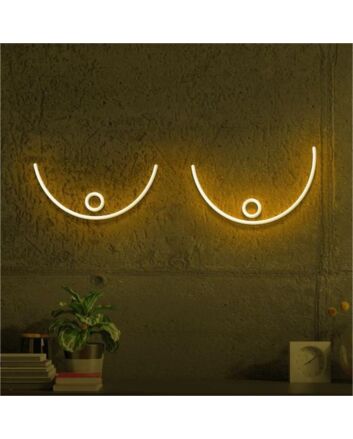 Brighten Your Bedroom or Add Flair to Your Next Party with the Boob Body Aesthetics LED Neon Light.